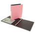 WLJ38206 - Foam Polypropylene Ring Binder, 11 x 8-1/2, 1" Capacity, Pink