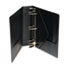 WLJ38444B - Heavy-Duty No-Gap D-Ring Binder With Label Holder, 2" Capacity, Black