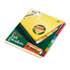 WLJ54311 - Single-Sided Reinforced Insertable Index, Multicolor 8-Tab, Letter, Buff, 8/Set