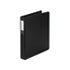 WLJ87600 - Locking No-Gap D-Ring Vinyl Binder, 1" Capacity, Black