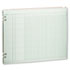 WLJG3010 - Accounting Sheets, 10 Columns, 11 x 14, 100 Loose Sheets/Pack, Green