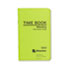 WLJS802 - Foreman's Time Book, Week Ending, 4-1/8 x 6-3/4, 36-Page Book