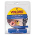 VEK90089 - Sticky-Back Hook and Loop Dot Fasteners with Dispenser, 5/8 Inch, Black, 75/Roll