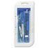 ACM14551 - Eight-Piece Math Set,Metal/Plastic;Blue/Gray