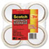 MMM36504 - Moving & Storage Tape, 1.88" x 54.6 yards, 3" Core, Clear, 4 Rolls/Pack