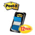 MMM680BE12 - Marking Flags in Dispensers, Blue, 12 50-Flag Dispensers/Pack