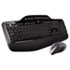 LOG920002416 - MK710 Wireless Desktop Set, Keyboard/Mouse, USB, Black