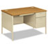 HONP3251RCL - Metro Classic Right Pedestal Desk, 48w x 30d x 29-1/2h, Harvest/Putty