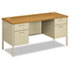 HONP3231CL - Metro Series Kneespace Credenza, 60w x 24d x 29-1/2h, Harvest/Putty
