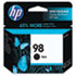 HEWC9364WN - C9364WN (HP 98) Ink, 420 Page-Yield, Black