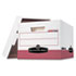 FEL07242 - R-Kive Max Storage Box, Letter/Legal, Locking Lid, White/Red 12/Carton