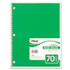 MEA05510 - Spiral Bound Notebook, Wide/Margin Rule, 8x10-1/2,White,1 Subject 70  Sheets/Pad
