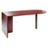 ALEVA277236MY - Valencia Series D-Top Desk, 72w x 36d x 29-1/2h, Mahogany