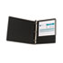WLJ36334B - Vinyl Round Ring Locking View Binder, 1-1/2" Capacity, Black
