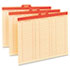 SMD51910 - Charge-Out Record Guides, 1/5 Red "OUT" Tab, Manila, Letter, 100/Box