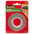 MMM4011 - Exterior Weather-Resistant Double-Sided Tape, 1 x 60, Gray w/Red Liner