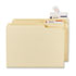SMD67600 - Seal & View File Folder Label Protector, Clear Laminate, 3-1/2x1-11/16, 100/Pack