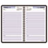 AAGSK4400 - Recycled Daily Appointment Book, Black, 4 7/8" x 8", 2012