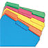 SMD10229 - Interior File Folders, 1/3 Cut Top Tab, Letter, Assorted, 100/Box