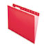 ESS415215RED - Reinforced Hanging File Folders, Letter, Red, 25/Box