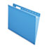 ESS415215BLU - Reinforced Hanging File Folders, Letter, Blue, 25/Box