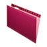 ESS415315BUR - Reinforced Hanging Folders, Legal, Burgundy, 25/Box