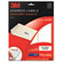 MMM3200A - Permanent Adhesive White Inkjet Mailing Labels, 1 x 2-5/8, 750/Pack
