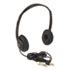 APLSL1006 - Personal Multimedia Stereo Headphones w/Volume Control, Black