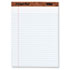 TOP75330 - The Legal Pad Ruled Perforated Pads, 8 1/2 x 11 3/4, White, 50 Sheets/Pad