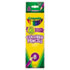 CYO684008 - Colored Woodcase Pencils, 3.3 mm, BLK/BE/BN/GN/OE/RD/VT/YW, 8/Set