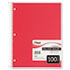 MEA06622 - Spiral Bound Notebook, College Rule, 8-1/2 x 11, White, 100 Sheets/Pad