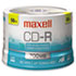 MAX648250 - CD-R Discs, 700MB/80min, 48x, Spindle, Silver, 50/Pack