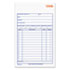 ABFTC4705 - Carbonless Sales Order Book, Three-Part Carbonless, 4-3/16 x 7 3/16, 30 Sheets