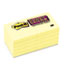 MMM62210SSCY - Super Sticky Notes, 2 x 2, Canary Yellow, 10 90-Sheet Pads/Pack