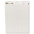 MMM560 - Self-Stick Easel Pads, Quad Rule, 25 x 30, White, 2 30-Sheet Pads/Carton