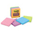 MMM6545SSAN - Super Sticky Notes, 3 x 3, Asstd Electric Glow, 5 90-Sheet Pads/Pack