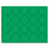 BVCFM1602 - Interchangeable Magnetic Characters, Circles, Green, 3/4" Dia., 20/Pack