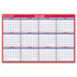 AAGPM2628 - Recycled Vertical/Horizontal Erasable Wall Planner, 24" x 36", 2012