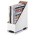 FEL07224 - Corrugated Cardboard Magazine File, 4 x 11 x 12 3/4, Wood Grain, 12/Carton