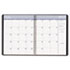 HOD26502 - Academic Ruled Monthly Planner, 14-Month July-August, 8-1/2 x 11, Black