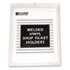 CLI80912 - Vinyl Shop Ticket Holder, Both Sides Clear, 9 x 12, 50/BX