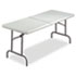 ICE65453 - IndestrucTable TOO Bifold Resin Folding Table, 60w x 30d x 29h, Platinum