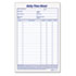 TOP30041 - Daily Time and Job Sheets, 6 x 9-1/2, 100/Pad, 2/Pack