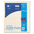 AVE03075 - Untabbed Double Pocket Manila Dividers, 11 x 9, 5/Pack