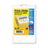 AVE05454 - Print or Write Removable Multi-Use Labels, 4 x 6, White, 40/Pack