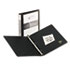 AVE05710 - Economy Vinyl Round Ring View Binder, 1" Capacity, Black