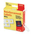 AVE05720 - Dispenser Pack Hole Reinforcements, 1/4" Diameter, White, 1000/Pack