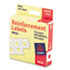 AVE05729 - Hole Reinforcements, 1/4" Diameter, White, 200/Pack