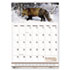 HOD3732 - Wildlife Scenes Monthly Wall Calendar, 12 x 16-1/2, 2012