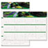 HOD394 - Gardens of the World Reversible/Erasable Wall Calendar, 24 x 37, 2012